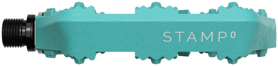 Crankbrothers Stamp 0 Pedals - Platform, Composite, 9/16", Turquoise, Large MPN: 17052 UPC: 641300170521 Pedals Stamp 0 Pedals