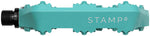 Crankbrothers Stamp 0 Pedals - Platform, Composite, 9/16", Turquoise, Large MPN: 17052 UPC: 641300170521 Pedals Stamp 0 Pedals
