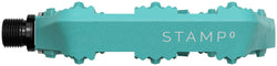 Crankbrothers Stamp 0 Pedals - Platform, Composite, 9/16", Turquoise, Large MPN: 17052 UPC: 641300170521 Pedals Stamp 0 Pedals