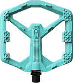 Crankbrothers Stamp 0 Pedals - Platform, Composite, 9/16", Turquoise, Large MPN: 17052 UPC: 641300170521 Pedals Stamp 0 Pedals
