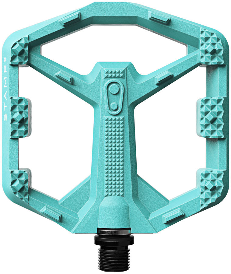 Crankbrothers Stamp 0 Pedals - Platform, Composite, 9/16", Turquoise, Small MPN: 17053 UPC: 641300170538 Pedals Stamp 0 Pedals