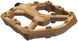 Crankbrothers Stamp 0 Pedals - Platform, Composite, 9/16", Brown, Large - Pedals - Stamp 0 Pedals