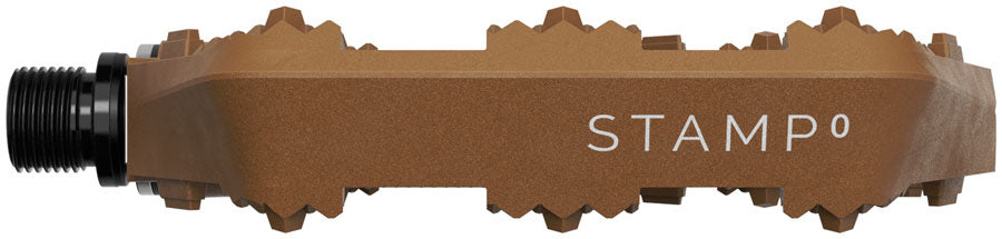Crankbrothers Stamp 0 Pedals - Platform, Composite, 9/16", Brown, Large MPN: 17054 UPC: 641300170545 Pedals Stamp 0 Pedals