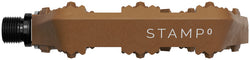 Crankbrothers Stamp 0 Pedals - Platform, Composite, 9/16", Brown, Large MPN: 17054 UPC: 641300170545 Pedals Stamp 0 Pedals