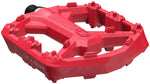 Crankbrothers Stamp 0 Pedals - Platform, Composite, 9/16", Bright Red, Small - Pedals - Stamp 0 Pedals