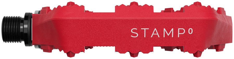 Crankbrothers Stamp 0 Pedals - Platform, Composite, 9/16", Bright Red, Small MPN: 17057 UPC: 641300170576 Pedals Stamp 0 Pedals
