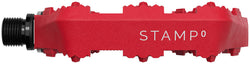 Crankbrothers Stamp 0 Pedals - Platform, Composite, 9/16", Bright Red, Small MPN: 17057 UPC: 641300170576 Pedals Stamp 0 Pedals
