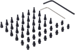 DMR Step Pins for Vault Pedals 44 Piece Set Black MPN: DMR-PN-001-001 Pedal Small Part Vault Pedal Step Pins
