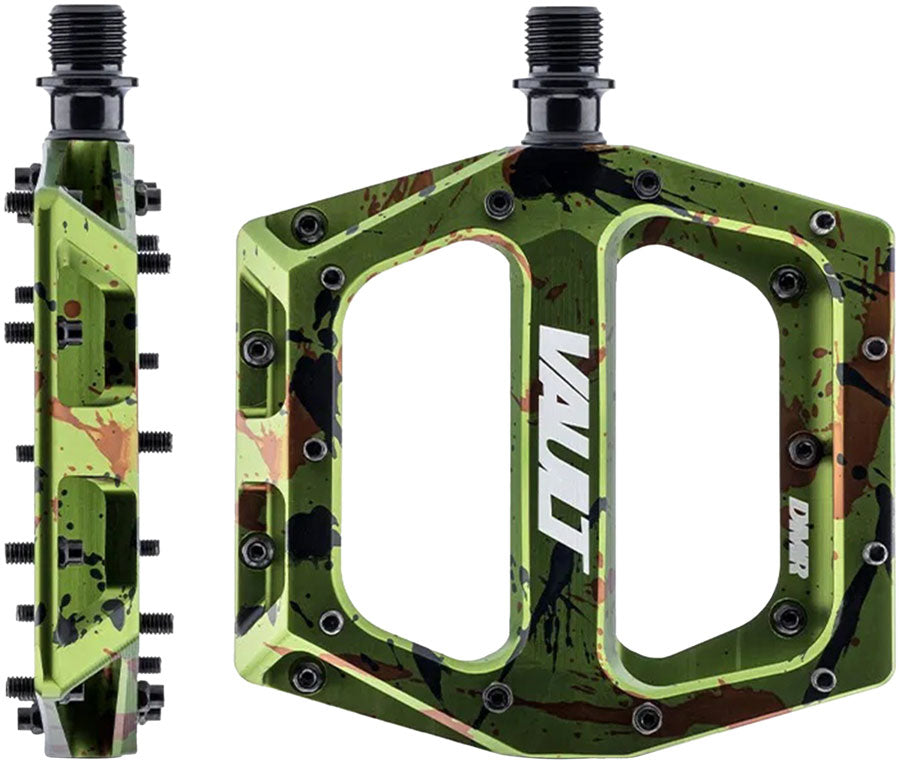 DMR Vault Pedals - Platform, Aluminum, 9/16", Liquid Camo Green MPN: DMR-VAULT-CA Pedals Vault Pedals