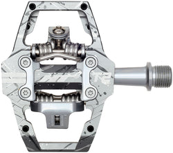 HT Components T2 Pedals - Dual Sided Clipless with Platform, Aluminum, 9/16", Grey Camo MPN: 102001T2XXXXBS04G1X1 Pedals T2 Pedals