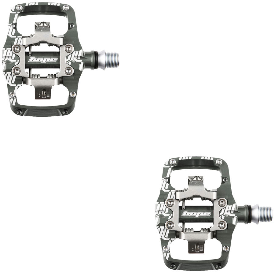 Hope Union TC Pedals - Dual Sided Clipless with Platform, 9/16", Smoke MPN: PDUTCK Pedals Union TC Pedals