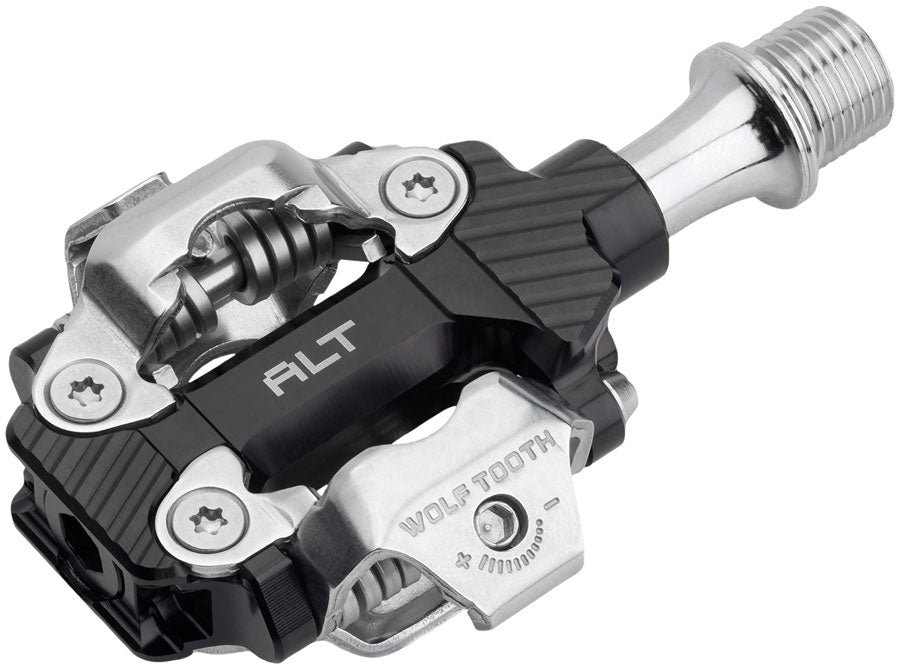 Wolf Tooth ALT XC Clipless Pedals - Dual Sided Clipless, Alloy, 9/16