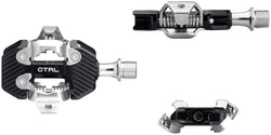 Wolf Tooth CTRL Trail Clipless Pedals - Dual Sided Clipless, Alloy, 9/16", Black, Pair, Shimano SPD - Pedals - CTRL Trail Clipless Pedals