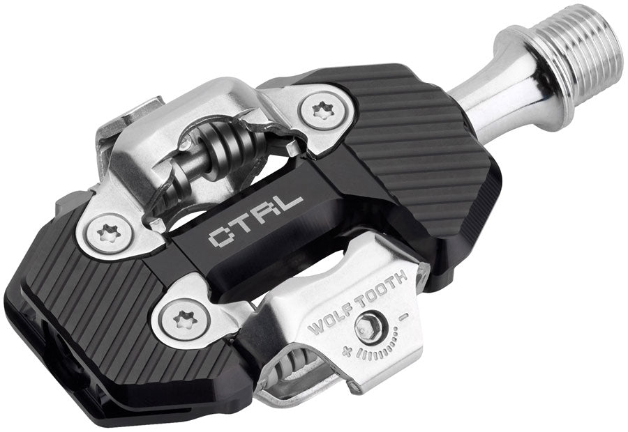 Wolf Tooth CTRL Trail Clipless Pedals - Dual Sided Clipless, Alloy, 9/16