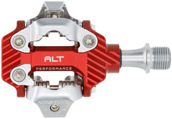 Wolf Tooth ALT XC Performance Clipless Pedals - Dual Sided Clipless, Alloy, 9/16", Red, Pair, Shimano SPD - Pedals - ALT XC Performance Pedals