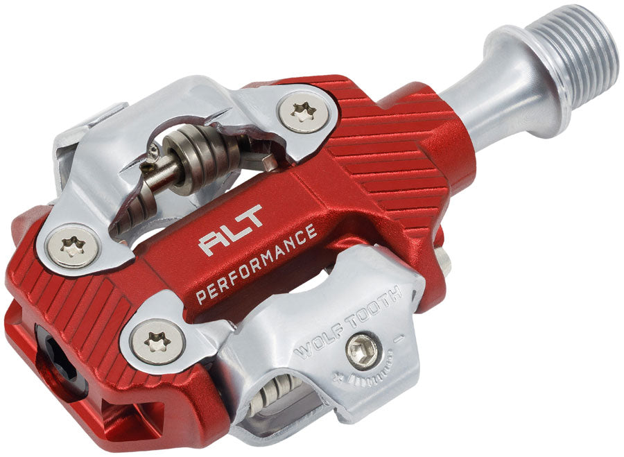 Wolf Tooth ALT XC Performance Clipless Pedals - Dual Sided Clipless, Alloy, 9/16