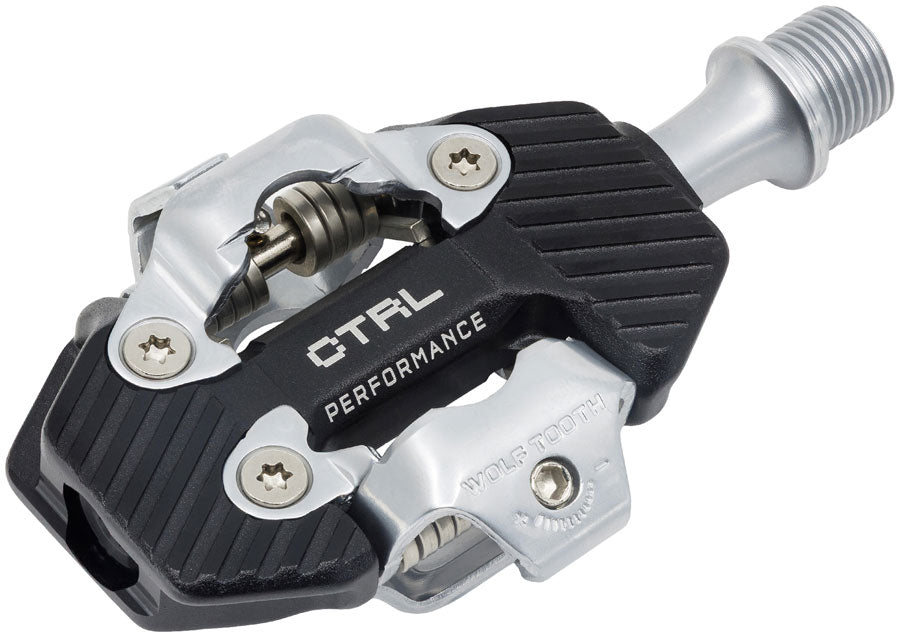 Wolf Tooth CTRL Trail Performance Clipless Pedals - Dual Sided Clipless, Alloy, 9/16
