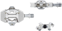 Wolf Tooth CTRL Trail Performance Clipless Pedals - Dual Sided Clipless, Alloy, 9/16", Raw Silver, Pair, Shimano SPD - Pedals - CTRL Trail Performance Pedals