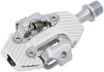 Wolf Tooth CTRL Trail Performance Clipless Pedals - Dual Sided Clipless, Alloy, 9/16", Raw Silver, Pair, Shimano SPD MPN: CTRL-CLPS-RSIL-PFM UPC: 810159403085 Pedals CTRL Trail Performance Pedals