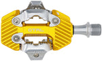 Wolf Tooth CTRL Trail Performance Clipless Pedals - Dual Sided Clipless, Alloy, 9/16", Gold, Pair, Shimano SPD - Pedals - CTRL Trail Performance Pedals