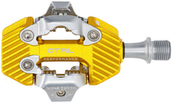 Wolf Tooth CTRL Trail Performance Clipless Pedals - Dual Sided Clipless, Alloy, 9/16", Gold, Pair, Shimano SPD - Pedals - CTRL Trail Performance Pedals