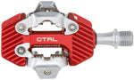 Wolf Tooth CTRL Trail Performance Clipless Pedals - Dual Sided Clipless, Alloy, 9/16", Red, Pair, Shimano SPD - Pedals - CTRL Trail Performance Pedals