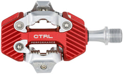 Wolf Tooth CTRL Trail Performance Clipless Pedals - Dual Sided Clipless, Alloy, 9/16", Red, Pair, Shimano SPD - Pedals - CTRL Trail Performance Pedals