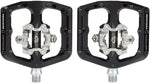 Renthal Revo-DHC Pedals - Dual Sided Clipless with Platform, Alloy, 9/16", Black, Shimano SPD MPN: PD20001-001-01 UPC: 765442163460 Pedals Revo-DHC Pedals