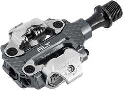 Wolf Tooth MK0 ALT XC Clipless Pedals - Dual Sided Clipless, Alloy, 9/16", Shadow Gray, Pair, Shimano SPD MPN: ALT-CLPS-MK0-SGR UPC: 810159403474 Pedals MK0 ALT XC Clipless Pedals