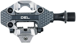 Wolf Tooth MK0 DEL Gravel Race Clipless Pedals - Single Sided Clipless, Alloy, 9/16", Shadow Gray, Pair, Shimano SPD - Pedals - MK0 DEL Gravel Race Clipless Pedals