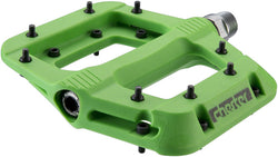 RaceFace Chester Pedals - Platform, Composite, 9/16", Green MPN: PD20CHEGRN UPC: 821973353579 Pedals Chester Pedals