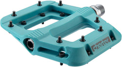 RaceFace Chester Pedals - Platform, Composite, 9/16",Turquoise, Replaceable Pins MPN: PD20CHETUQ UPC: 821973353623 Pedals Chester Pedals