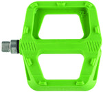 RaceFace Ride Pedals - Platform, Composite, 9/16", Green - Pedals - Ride Pedal