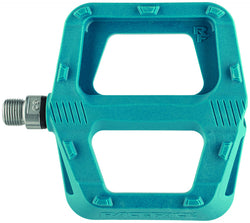 RaceFace Ride Pedals - Platform, Composite, 9/16", Turquoise - Pedals - Ride Pedal