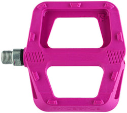 RaceFace Ride Pedals - Platform, Composite, 9/16", Magenta - Pedals - Ride Pedal