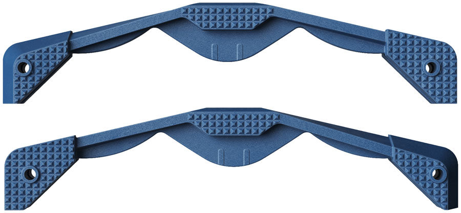 Crankbrothers Stamp Evo Bashguards - Large, Blue MPN: 17233 UPC: 641300172334 Pedal Small Part Stamp EVO Bashguards