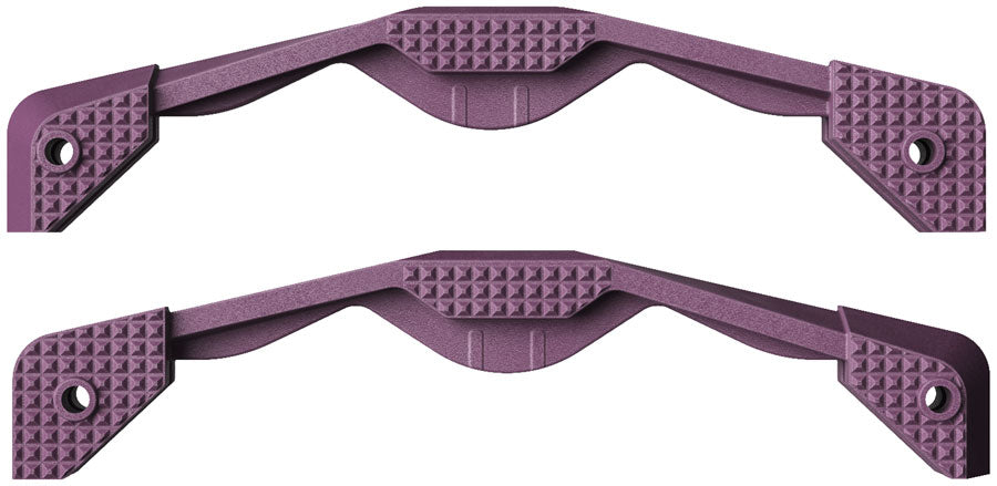Crankbrothers Stamp Evo Bashguards - Small, Purple MPN: 17232 UPC: 641300172327 Pedal Small Part Stamp EVO Bashguards