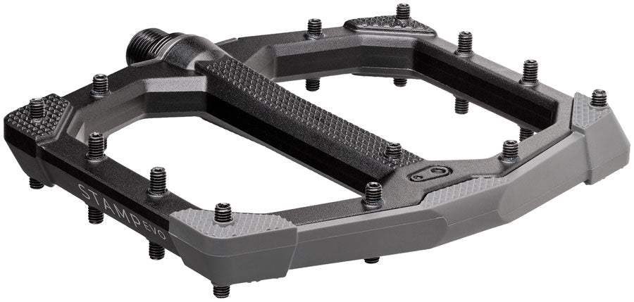 Crankbrothers Stamp Evo Pedals - Platform, Aluminum, 9/16", Black, Large - Pedals - Stamp EVO Pedals