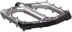 Crankbrothers Stamp Evo Pedals - Platform, Aluminum, 9/16", Silver, Large - Pedals - Stamp EVO Pedals