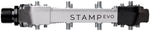 Crankbrothers Stamp Evo Pedals - Platform, Aluminum, 9/16", Silver, Large MPN: 17227 UPC: 641300172273 Pedals Stamp EVO Pedals