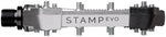 Crankbrothers Stamp Evo Pedals - Platform, Aluminum, 9/16", Silver, Small MPN: 17228 UPC: 641300172280 Pedals Stamp EVO Pedals
