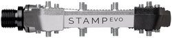 Crankbrothers Stamp Evo Pedals - Platform, Aluminum, 9/16", Silver, Small MPN: 17228 UPC: 641300172280 Pedals Stamp EVO Pedals