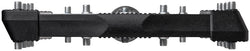 Crankbrothers Stamp Evo Pedals - Platform, Aluminum, 9/16", Silver, Small - Pedals - Stamp EVO Pedals