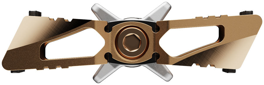 Crankbrothers Mallet DH Pedals - Dual Sided Clipless with Platform, Aluminum, 9/16", Loic Bruni Edition - Pedals - Mallet DH Pedals