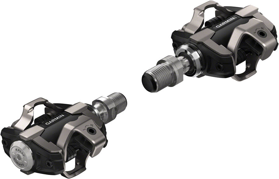 Garmin Rally XC100 Power Meter Pedals - Dual Sided Clipless, Alloy, 9/16", Black, Pair, Single-Sensing, Shimano SPD MPN: 010-02388-05 UPC: 753759262853 Pedals Rally XC Power Meter Pedals