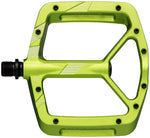 RaceFace Aeffect R Pedals - Platform, Aluminum, 9/16", Green - Pedals - Aeffect R Pedals