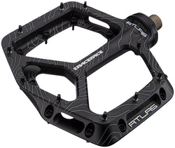 RaceFace Atlas Pedals - Platform, Aluminum, 9/16", Black MPN: PD22ATLASBLK UPC: 821973415345 Pedals Atlas Platform Pedals