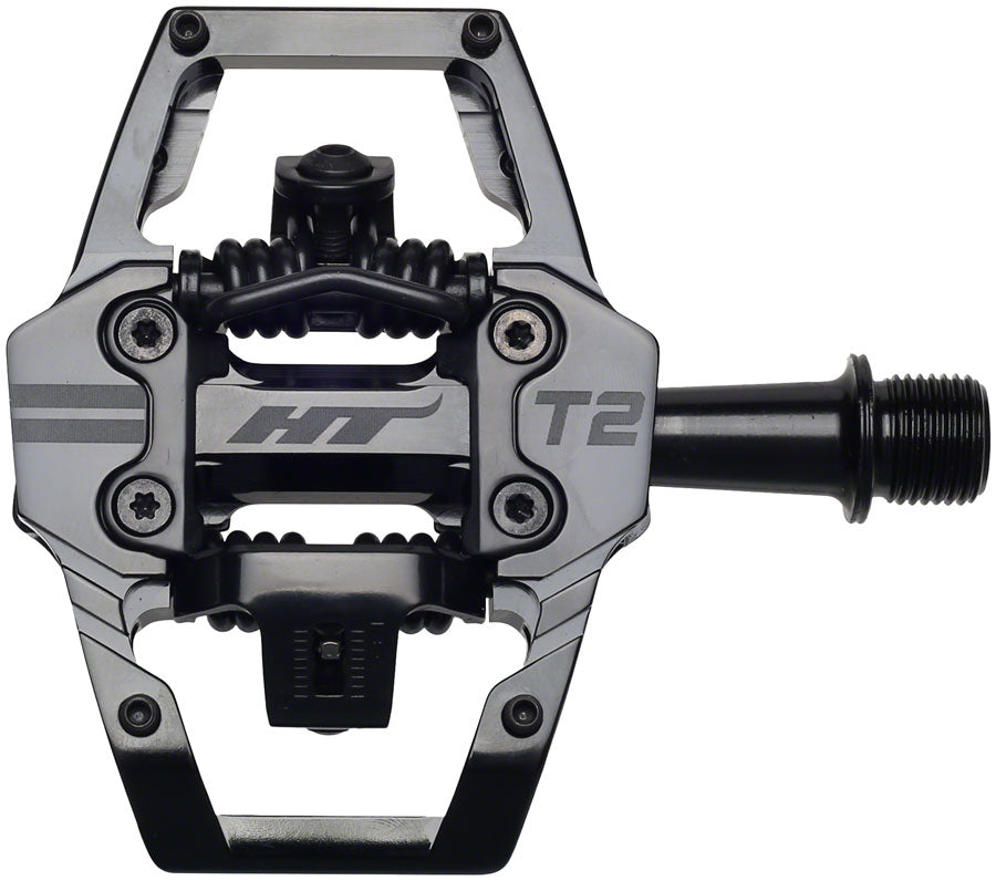 hti pedals HT Components T2 Pedals Stealth Black