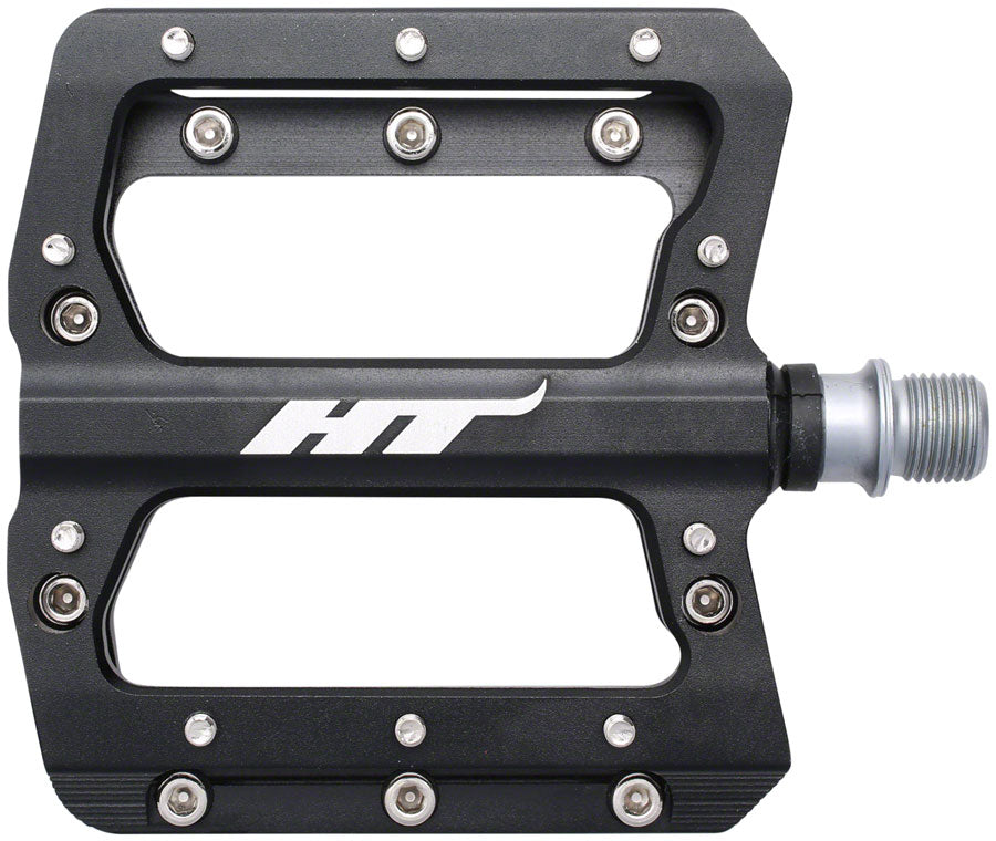 HT Components AN14A Pedals - Platform, Aluminum, 9/16", Black MPN: 102001AN14AX1J01G1X0 Pedals AN14A Nano Pedals