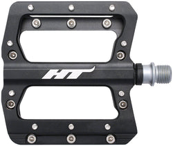 HT Components AN14A Pedals - Platform, Aluminum, 9/16", Black MPN: 102001AN14AX1J01G1X0 Pedals AN14A Nano Pedals